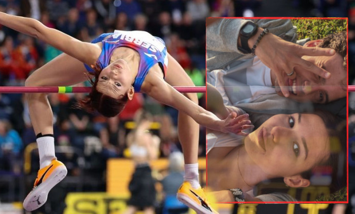 KO JE DEČKO ANGELINE TOPIĆ: Takođe se bavi atletikom i bio joj je velika podrška tokom takmičenja (FOTO)