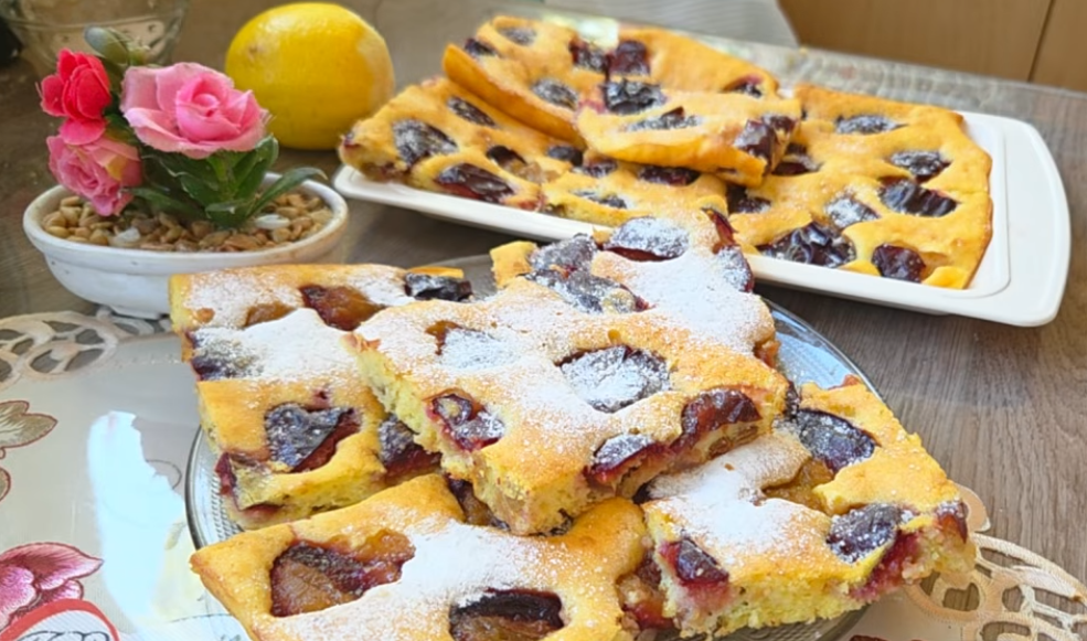 OVAKO SE PRAVI NAJSOČNIJI KOLAČ SA ŠLJIVAMA: Jednostavan recept iz bakine kuhinje