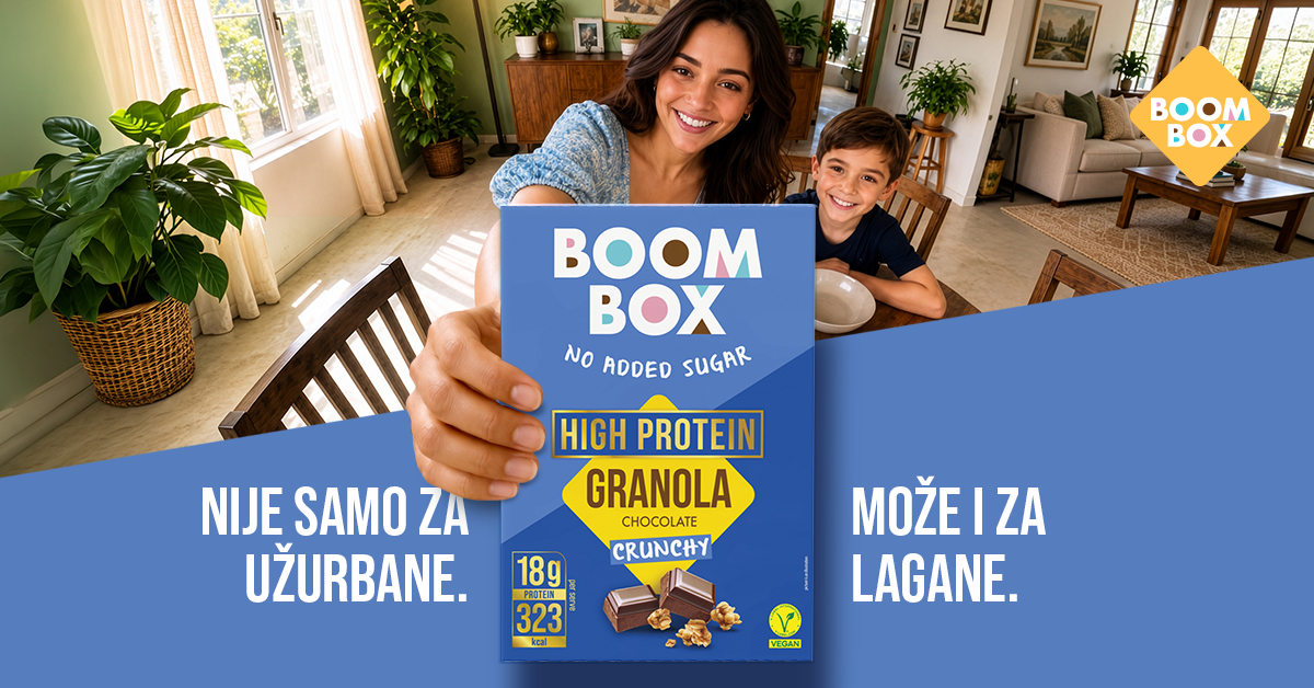 Više proteina, više ukusa i više mogućnosti: Boom Box je lansirao High Protein Smoothieje i proširio svoju High Protein liniju