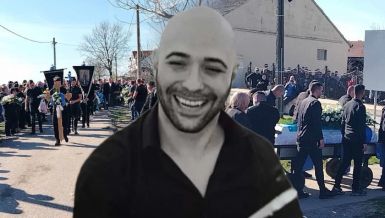 САХРАЊЕН ДРАГАН ЛАЗИЋ: Дарко сломљен од бола - \