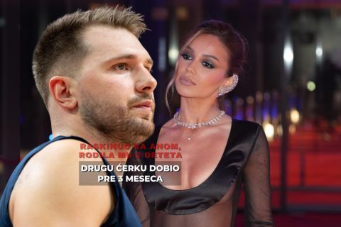 O LUKI I BRESKVICI BRUJE SVETSKI MEDIJI Oglasio se Dončić - raskinuo sa Anom Marijom koja mu je rodila 2 ćerke, jednu pre 3 meseca