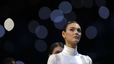 DEVOJKA LEONARDA DI KAPRIA NA OTVARANJU ZIMSKIH OI: Smatra se jednom od najlepših italijanskih manekenki (FOTO)