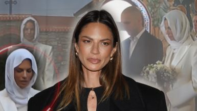 ZAŠTO JE DANIJELA DIMITROVSKA NOSILA MARAMU TOKOM CRKVENOG VENČANJA: Teolog otkriva da li ovaj običaj moraju da poštuju sve žene