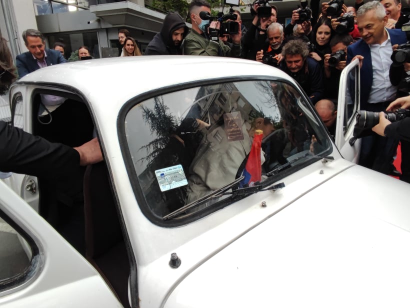 KONSTRAKTA parte per l’Italia nell’auto più amata dai serbi (FOTO)